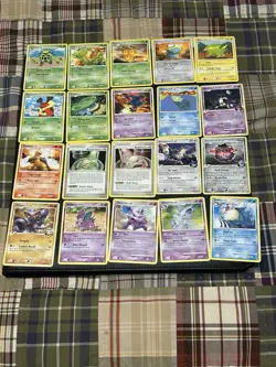 Pokemon Platinum Era Vintage Non-Holo Commons Pokemon Card Lot - Image 1