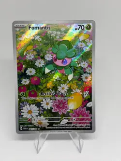 Fomantis 085/084 Holo Illustration Rare ME05 Pokemon TCG NM - Image 1
