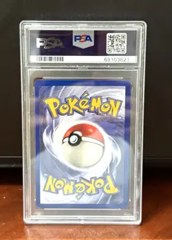 First Edition 2000 Pokemon Rocket 45/82 Dark Vaporeon PSA Mint 9 - Image 2
