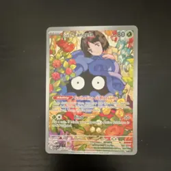 Erika's Tangela 218/217 Scarlet & Violet 151 Illustration Rare Full Art Holo - Image 2