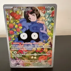 Erika's Tangela 218/217 Scarlet & Violet 151 Illustration Rare Full Art Holo - Image 4