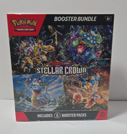 Pokemon TCG Scarlet & Violet—Stellar Crown Booster Bundle Box 6 Packs 2024 - Image 1