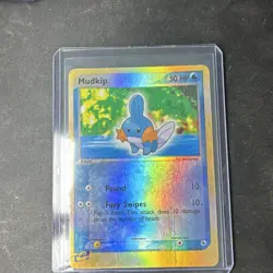 Pokemon Reverse Holo Mudkip - EX Ruby and Sapphire – 60/109 - Image 1
