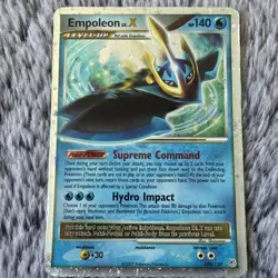 Empoleon LV.X Holo Diamond and Pearl 120/130 HP Pokemon TCG Heavy Played - Image 1
