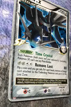 Pokemon TCG Dialga [G] LV.X Platinum 122/127 Holo Rare Holo LV.X MP ✨ - Image 3