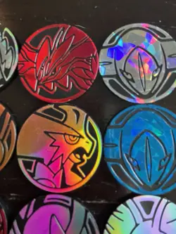 Lot of 14 Pokemon Small Coin Tokens Collectible Pikachu, Gyarados, Mega Mewtwo Y - Image 4