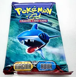 Pokemon TCG EX Team Magma vs Team Aqua Booster Pack Sharpedo - Heavy Pack 17.53g - Image 3