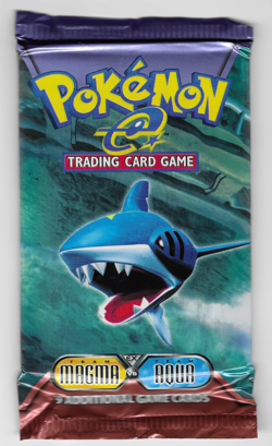 Pokemon TCG EX Team Magma vs Team Aqua Booster Pack Sharpedo - Heavy Pack 17.53g - Image 4