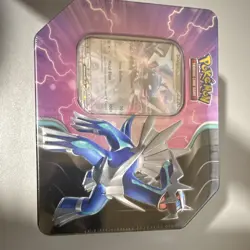 Pokemon TCG Azure Legends Tin Dialga 2013 English 60 Cards Metal Tin - Image 1