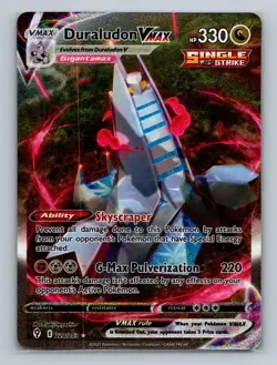Pokemon SWSH07: Evolving Skies #220/203 Duraludon VMAX (Alternate Art Secret) - Image 1