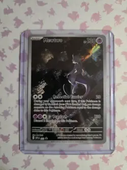 Mewtwo 052 Holo Promo Scarlet & Violet Promo Pokemon Near Mint - Image 1
