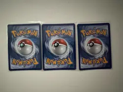 Pokemon Ascended Heroes First Partners ALL 3 STARTER COSMO HOLO PROMO - Image 2