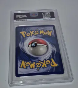 1999 Pokemon Pikachu Red Cheeks Shadowless Error PSA 7 #58 Brand New Cert - Image 2
