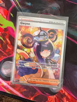 Pokemon TCG Pitch Black - Gwynn Trainer SIR - 119/084 - NM - Image 1