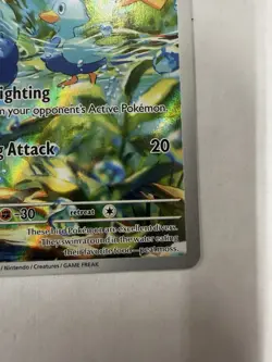 Pokemon Ducklett SV: White Flare Illustration Rare Holo 109/086 70 HP Basic - Image 4