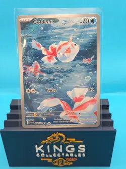 🔥 POKEMON ME05 PITCH BLACK GOLDEEN ILLUSTRATION RARE IR #087/084 ENGLISH 🔥 - Image 1