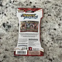 Pokemon XY Breakthrough Sleeved Booster Pack Mew Two Art - Sealed! Minty Fresh!! - Image 2