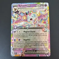 Sylveon ex 086/191 Pokemon Surging Sparks Double Rare Holo Full Art NM - Image 1