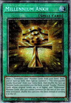 Millennium Ankh MP25-EN011 Starlight Rare Yu-Gi-Oh 1st Edition NM/M - Image 1