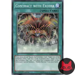 Yugioh Contract with Exodia LDK2-ENY29 Common 1st Edition NM - Image 1