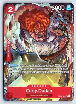 Curly.Dadan (Premium Card Collection) OP02-005 One Piece Promotion Cards - Image 1