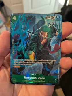 One Piece CCG Roronoa Zoro Alt Art PRB02-006 R the Best Vol.2 English Edition - Image 1