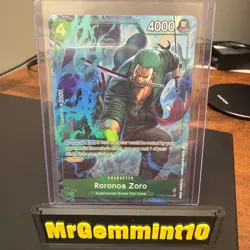 Roronoa Zoro PRB02-006R Alt Art Holo - One Piece PRB-02 The Best Vol. 2 -English - Image 1