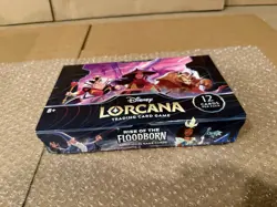 New Sealed Disney Lorcana: Rise of the Floodborn Booster Box English 4050368982711 - Image 2