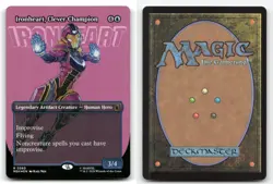 Ironheart, Clever Champion (Borderless) 360 Marvel Super Heroes Foil NM/M MTG - Image 3