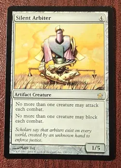 Silent Arbiter - MtG Fifth Dawn - R150 NM 2004 - Image 2