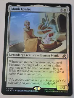 Monk Gyatso Avatar: The Last Airbender: Eternal-Legal Foil - Image 1