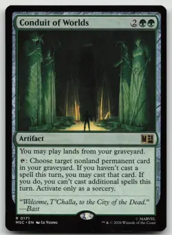 Conduit of Worlds 171 Commander: Marvel Super Heroes Magic: The Gathering NM - Image 1