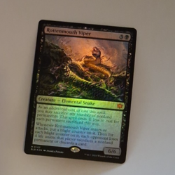 Rottenmouth Viper FOIL NM Bloomburrow Magic the Gathering MTG - Image 1
