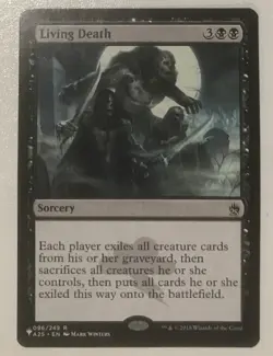 The List LIVING DEATH Zendikar Rising MTG Magic NM Rare - Image 1