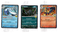 Pokemon Pitch Black Stamped Store Promos SEALED - Complete Set of 3 - Image 1