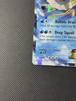 Pokemon Vaporeon EX Generations Ultra Rare Holo 24/83 180HP English 2016 - Image 2