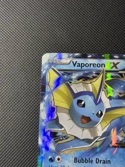 Pokemon Vaporeon EX Generations Ultra Rare Holo 24/83 180HP English 2016 - Image 3