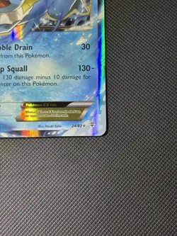 Pokemon Vaporeon EX Generations Ultra Rare Holo 24/83 180HP English 2016 - Image 5