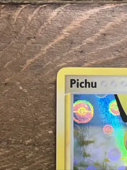 Pichu 59/106 EX Emerald Reverse Holo Stamped Pokemon Card 2005. NM- - Image 4