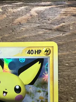 Pichu 59/106 EX Emerald Reverse Holo Stamped Pokemon Card 2005. NM- - Image 5