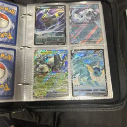 Pikachu Pokemon Card Binder With Cards - Image 1