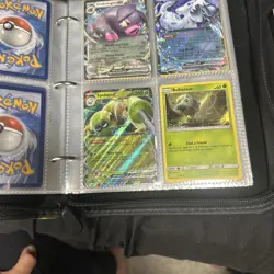 Pikachu Pokemon Card Binder With Cards - Image 2