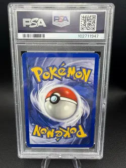 1999 Pokemon Base Set Bulbasaur Shadowless #44 PSA 3 VG WOTC Vintage - Image 2
