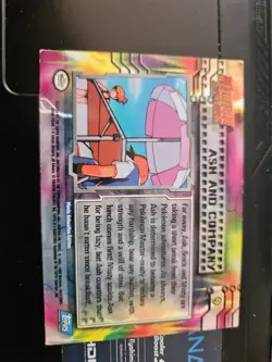 Pokemon TCG Ash and Company Pokemon Topps Mewtwo Strikes Back 9 Blue Logo - Image 2