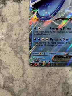 Pokemon TCG Dondozo EX 066/182 S&V: Destined Rivals Double Rare Card - Image 2