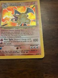 Pokemon TCG Charizard 3/110 Legendary Collection Non-Holo Rare Card HP - Image 3