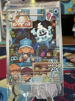 Vanillish 190/182 Pokemon TCG Holiday Calendar 2025 Festive Stamp Promo Card - Image 1