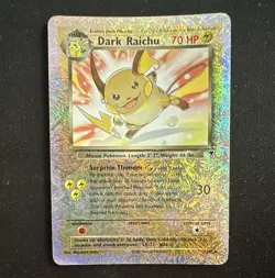 Pokemon TCG Dark Raichu 7/110 Legendary Collection Reverse Holo Rare ENG MP - Image 1