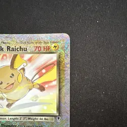 Pokemon TCG Dark Raichu 7/110 Legendary Collection Reverse Holo Rare ENG MP - Image 4