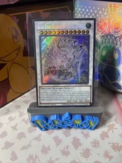 Yu-Gi-Oh Blue-Eyes Ultimate Spirit Dragon Secret Rare 1st Edition SDWD-EN043 - Image 1